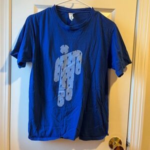 Billie Eilish Official Blohsh Blue T-Shirt, size S. 100% cotton